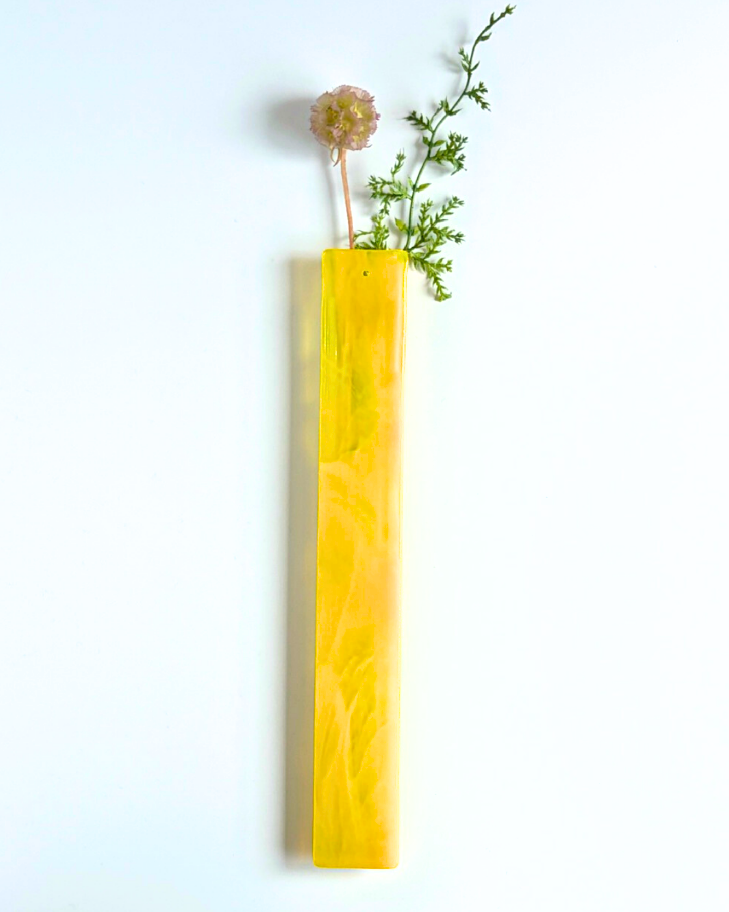 RiN yellow-marble & artichoke, 2way type, ドライフラワー付