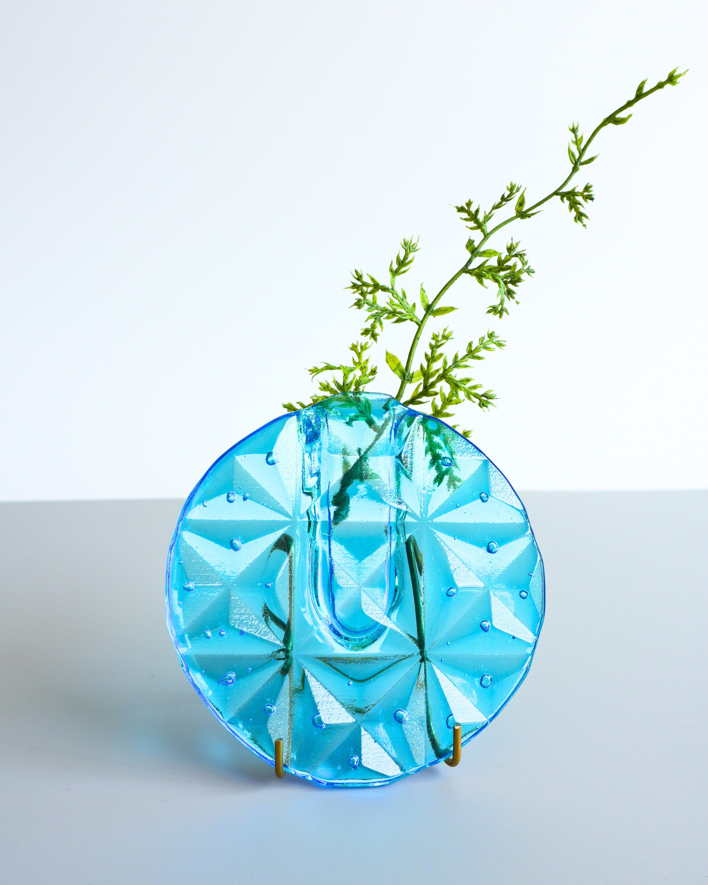 Jewelry blue topaz, スタンド・ドライフラワー付